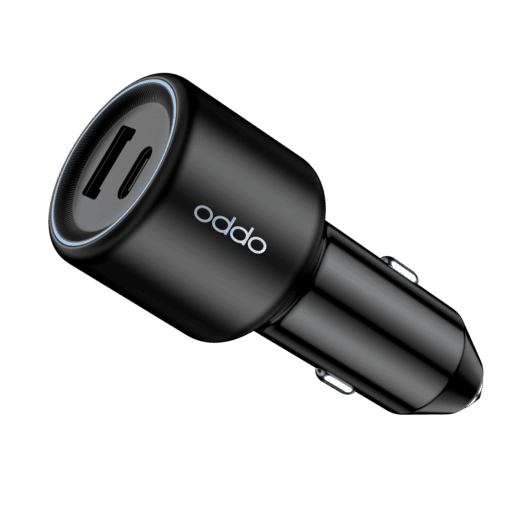 OPPO 80W Car Charger Black