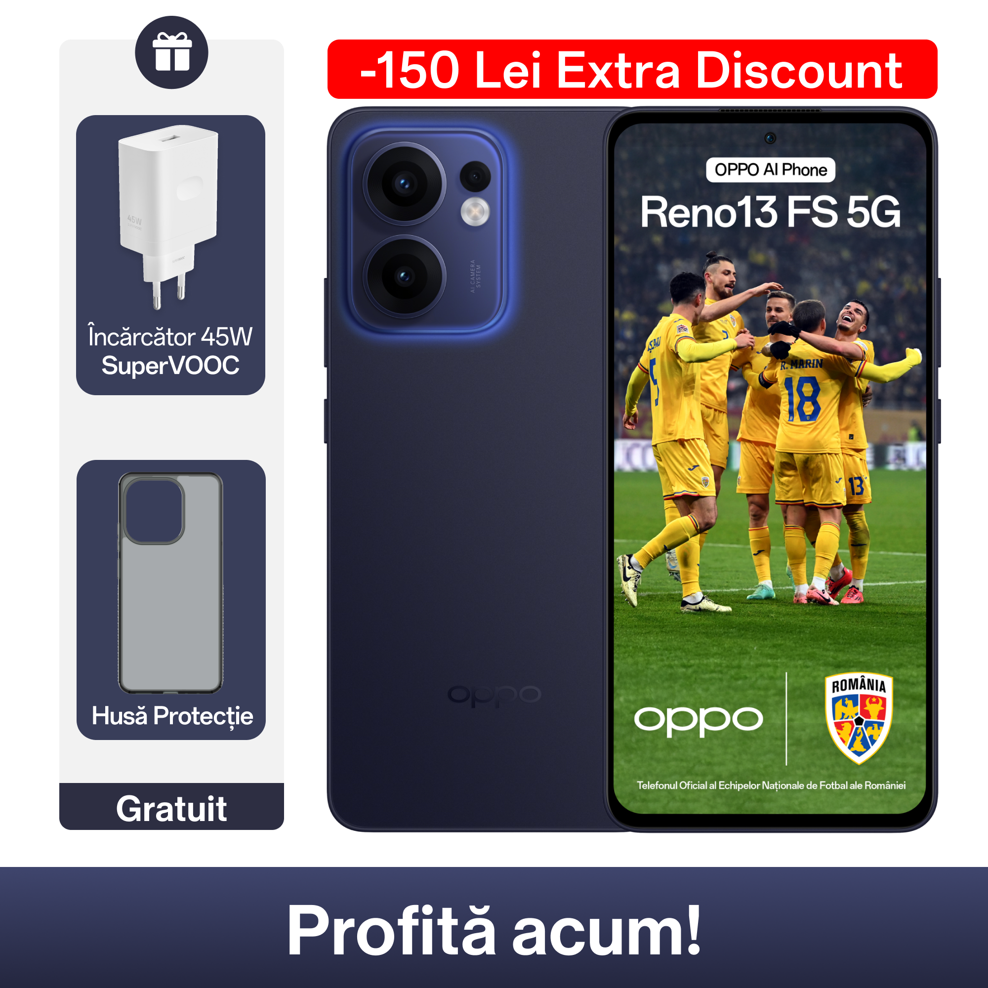 Telefon mobil OPPO Reno13 FS 5G (12GB+512GB)