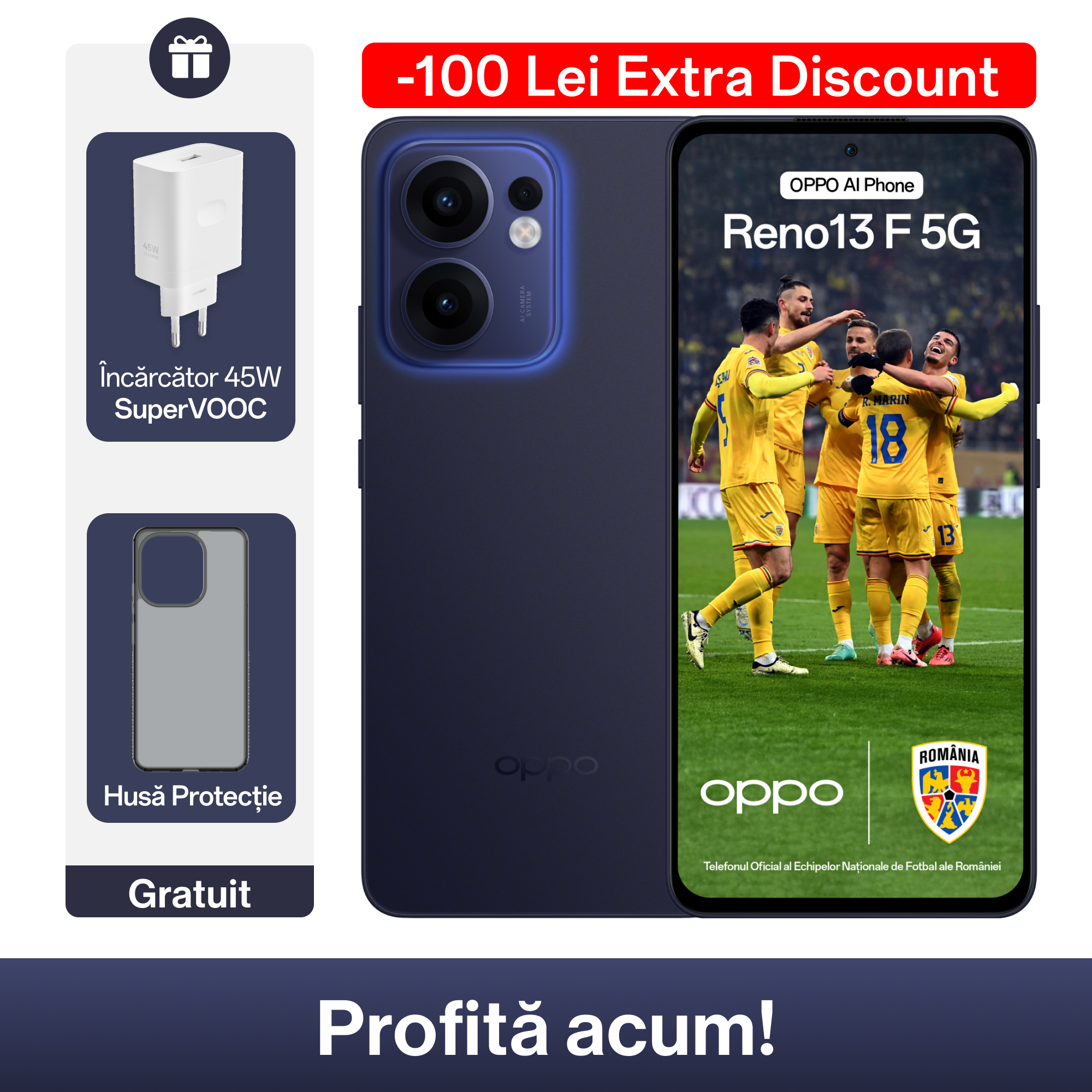 Telefon mobil OPPO Reno13 F 5G (8GB+256GB)