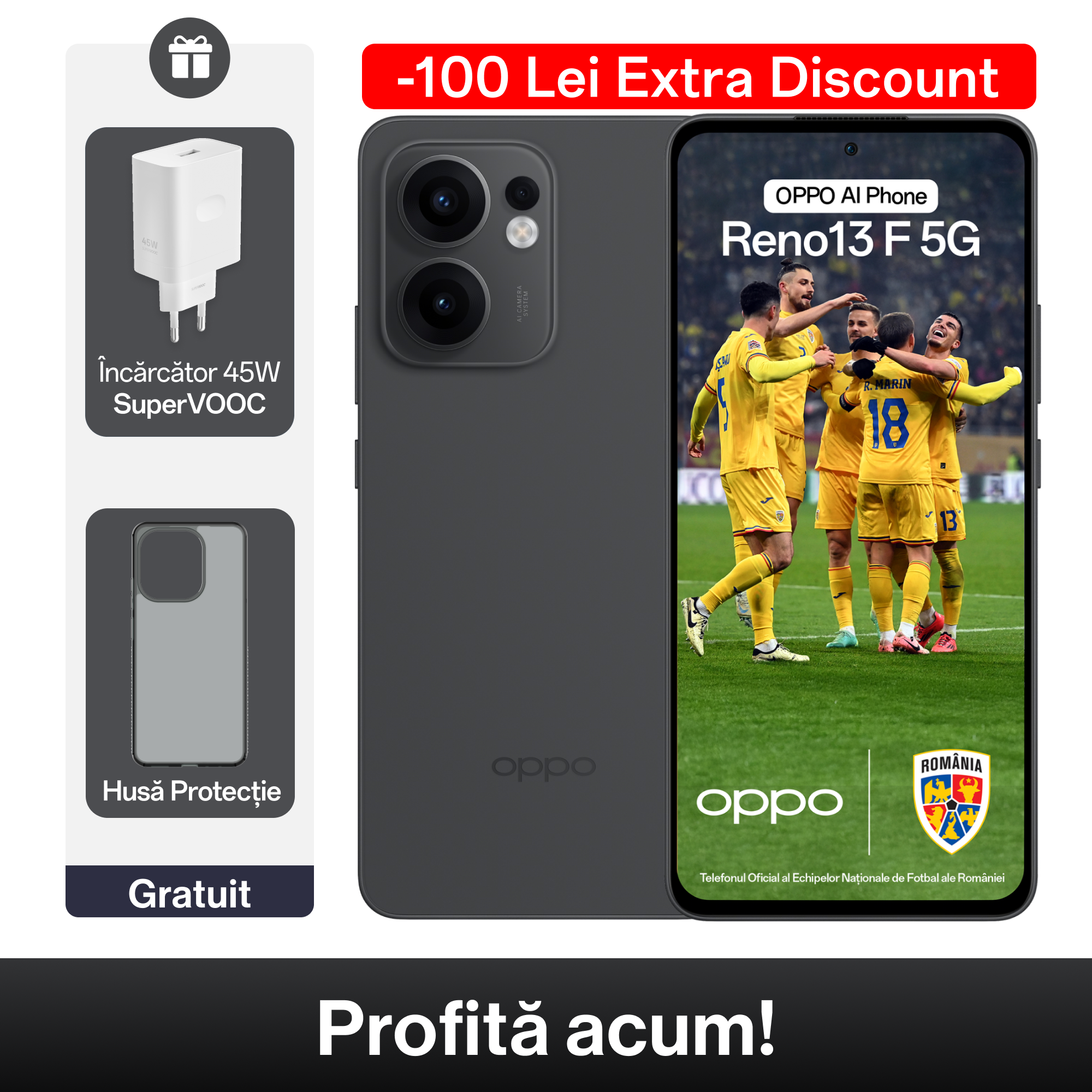 Telefon mobil OPPO Reno13 F 5G (8GB+256GB)