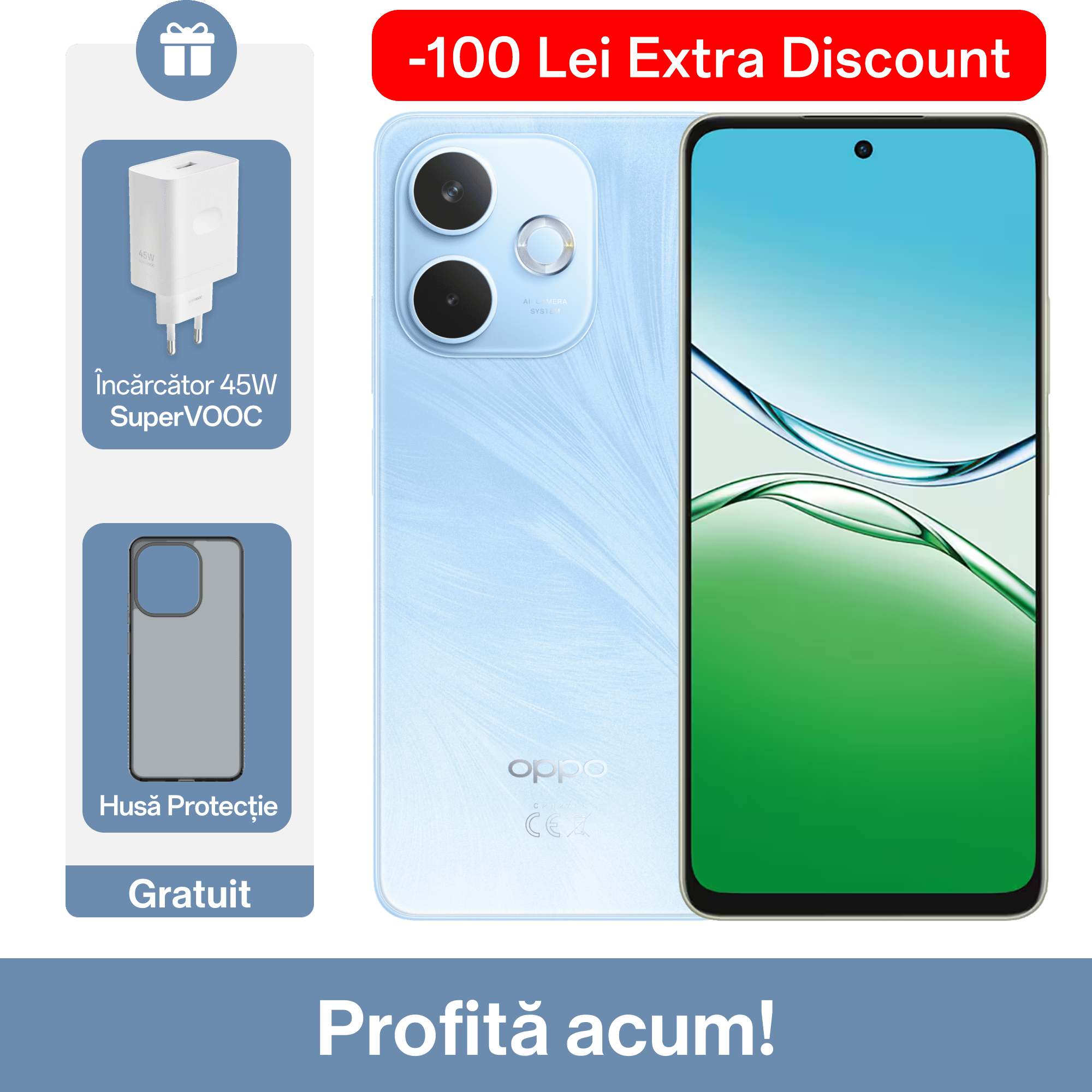 Telefon mobil OPPO A5 Pro 4G (8GB+256GB)