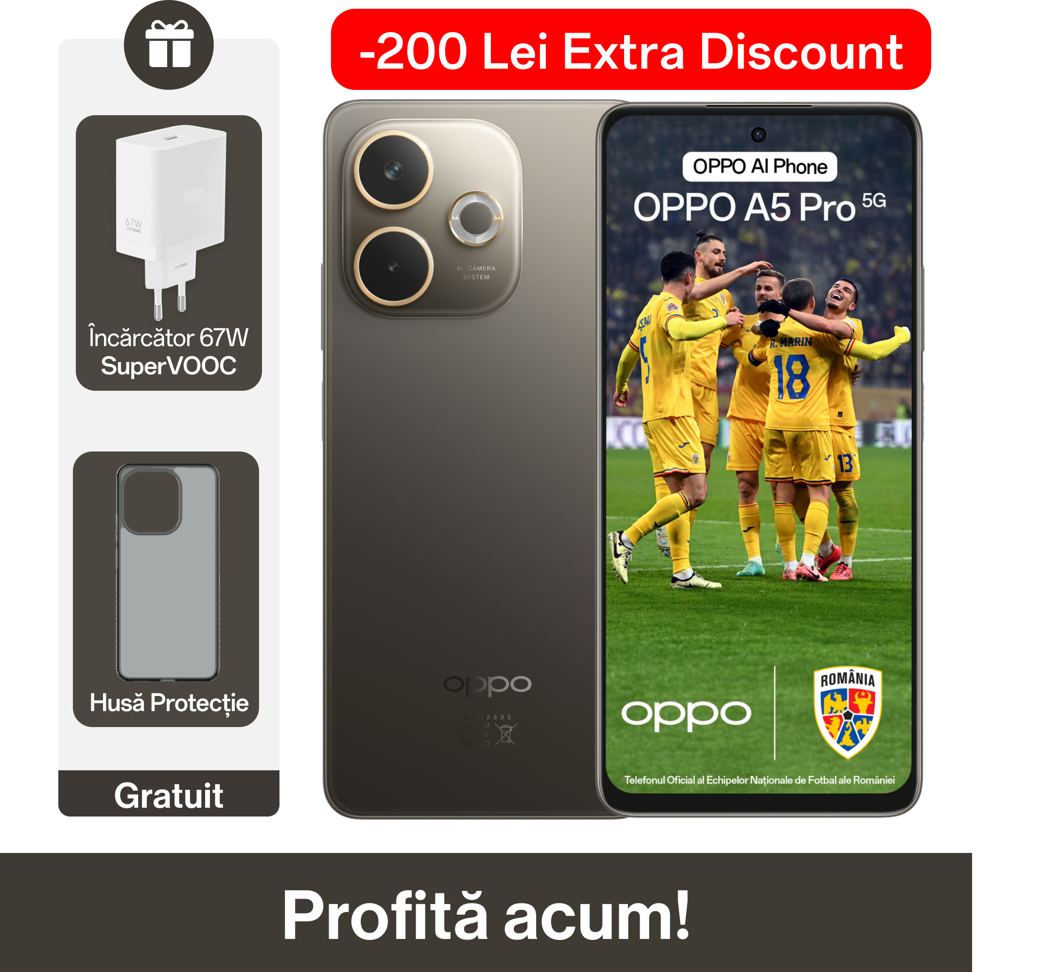 Telefon mobil OPPO A5 Pro 5G (8GB+256GB)
