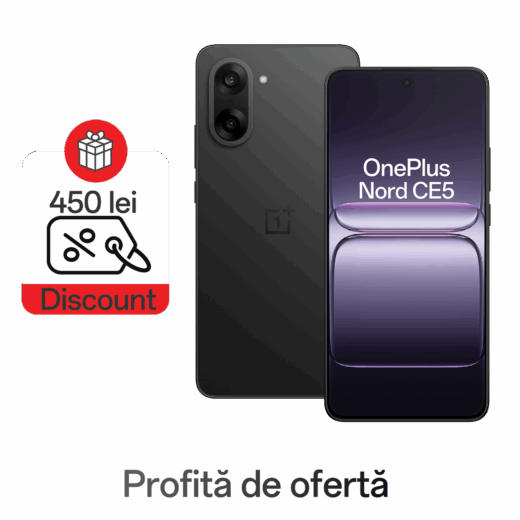 Telefon mobil OnePlus Nord CE5 5G (8GB+256GB) Black Infinity