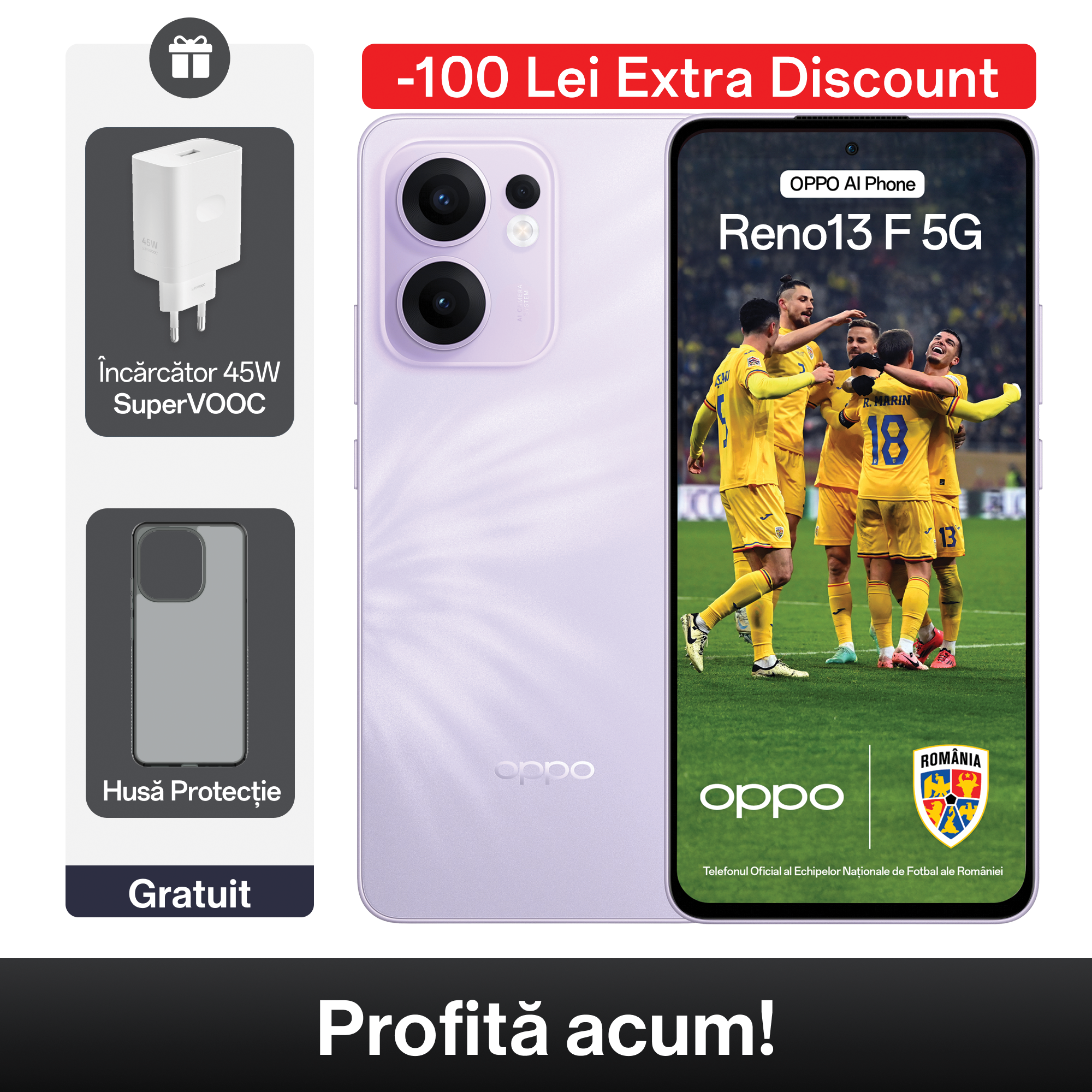 Telefon mobil OPPO Reno13 F 5G (8GB+256GB)