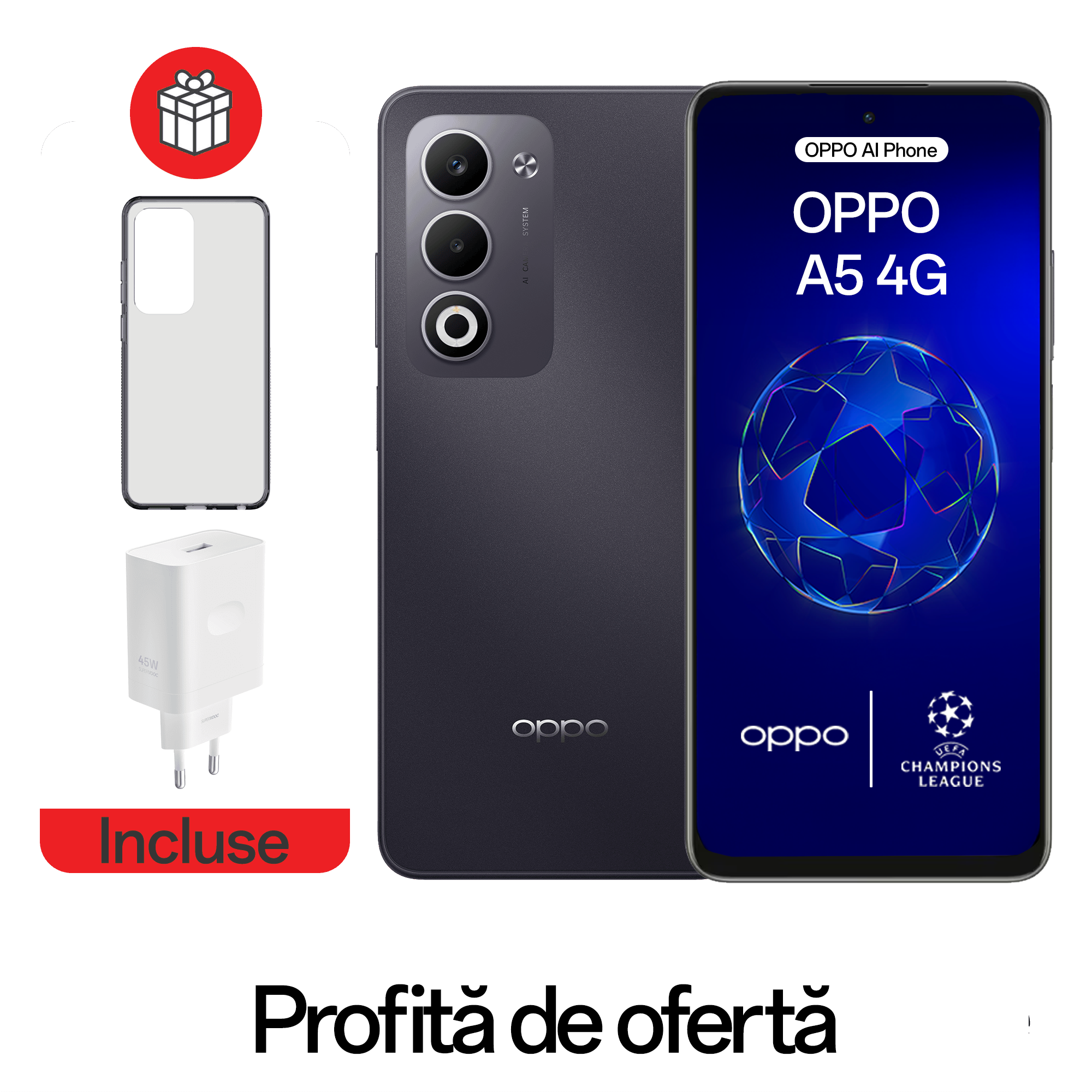 Telefon mobil A5 4G (6GB+128GB)