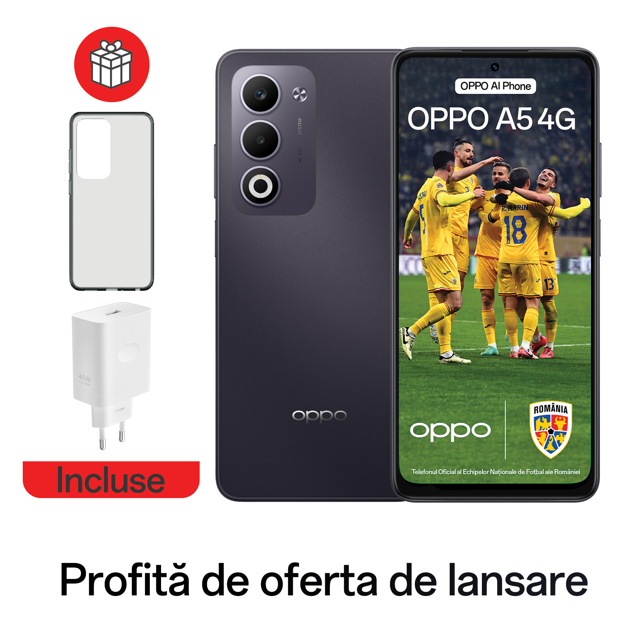 Telefon mobil OPPO A5 4G (4GB+128GB)