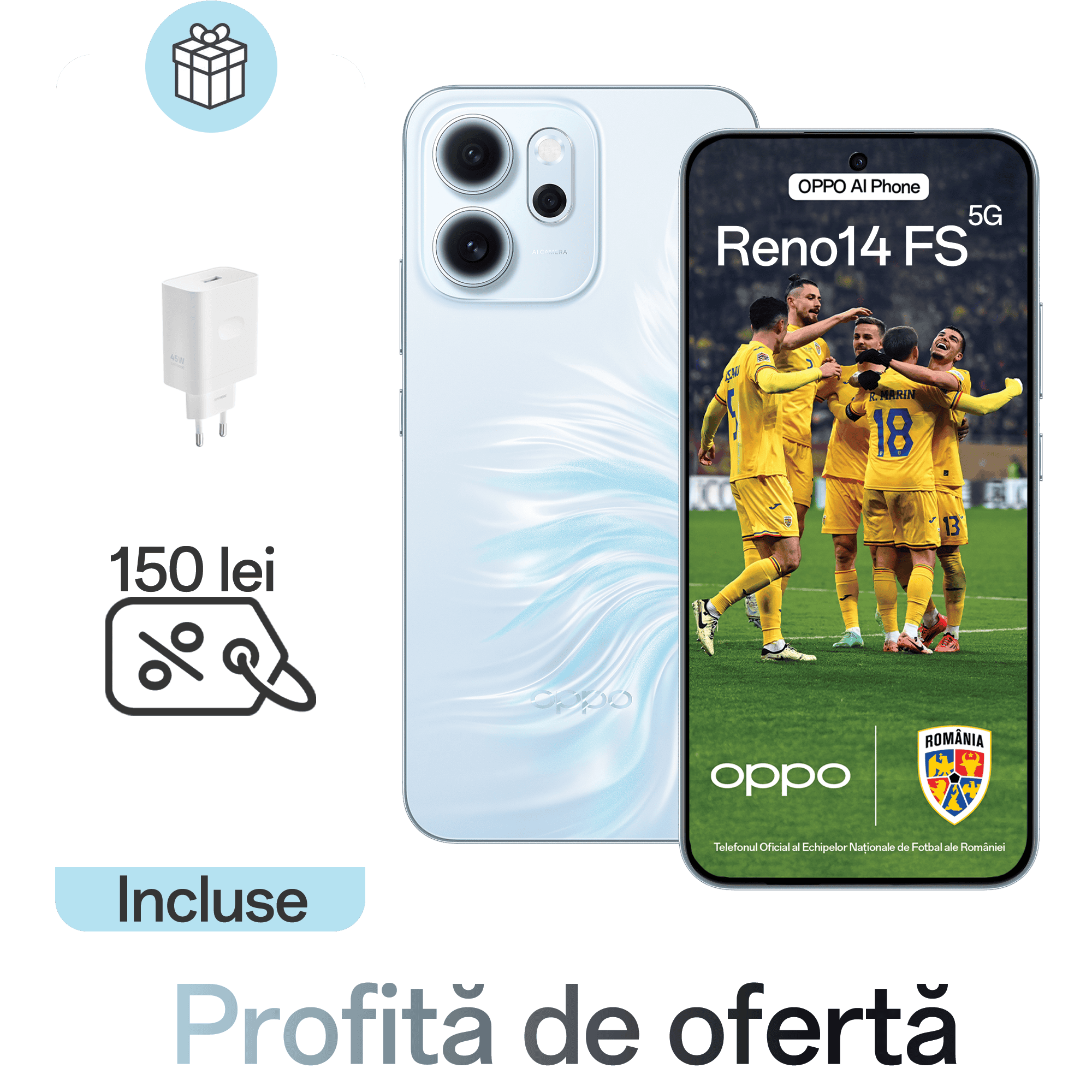 Telefon mobil OPPO Reno14 FS 5G (12GB+512GB)