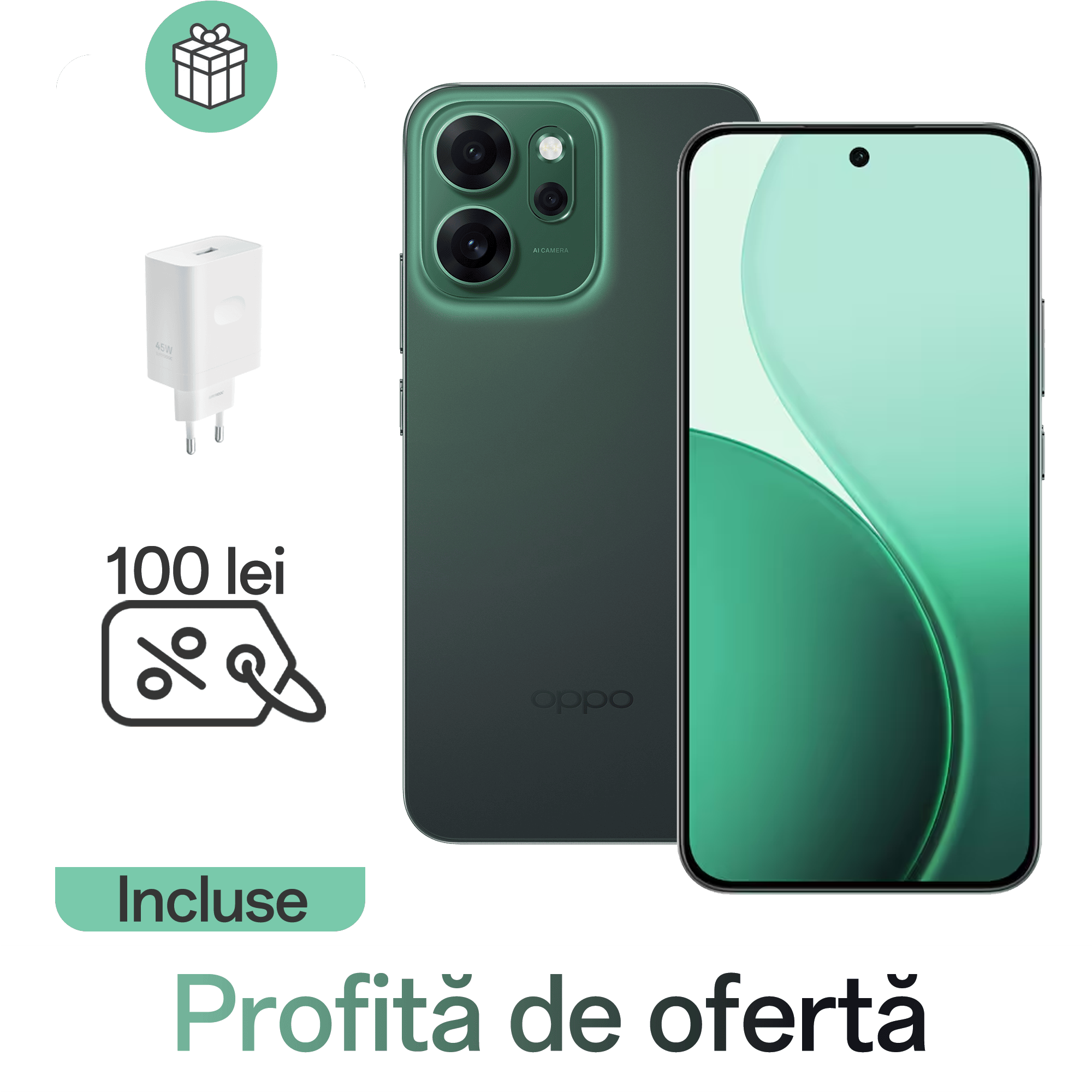 Telefon mobil OPPO Reno14 F 5G (8GB+256GB)