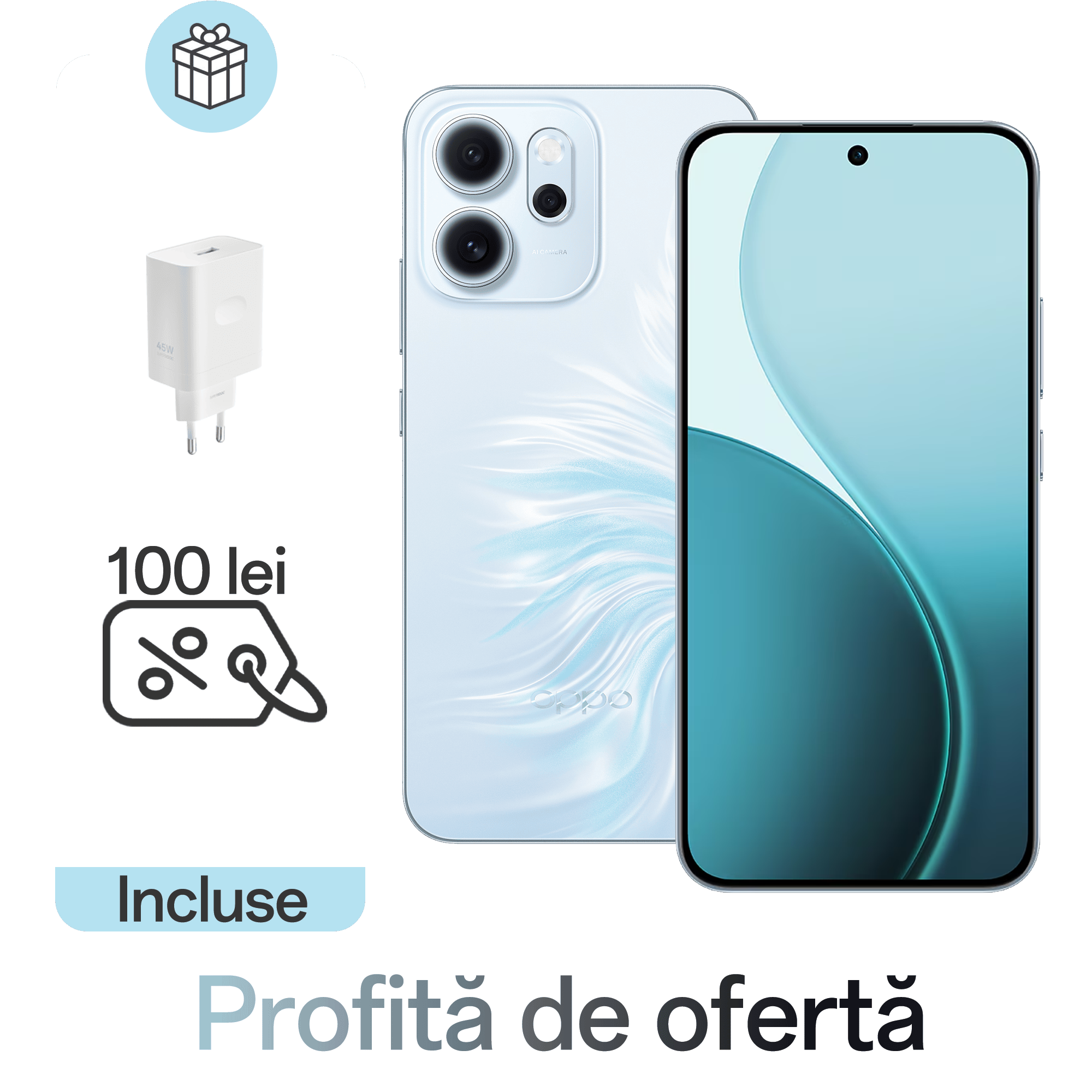 Telefon mobil OPPO Reno14 F 5G (8GB+256GB)