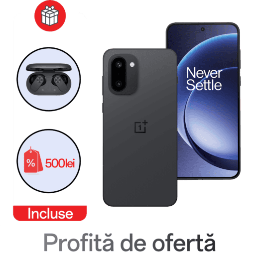 Telefon mobil OnePlus 15R 5G (12GB+512GB) Charcoal Black