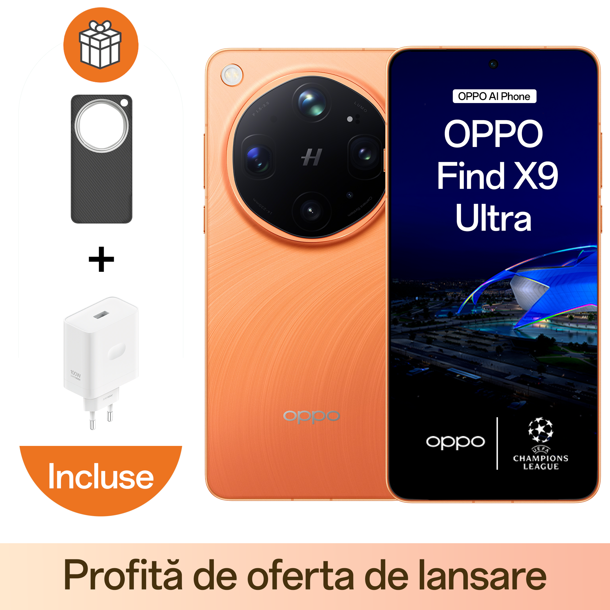 Telefon mobil OPPO Find X9 Ultra