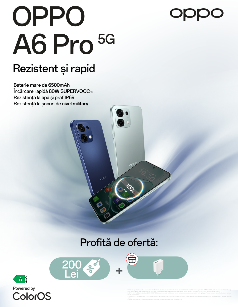 Tehnologie de înaltă calitate OPPO la prețuri accesibile