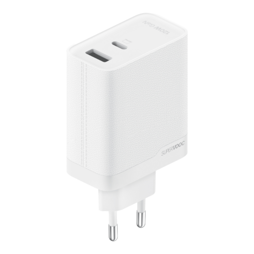 Incarcator OPPO 120W SuperVOOC Dual Ports GaN | Cablu Type-C inclus